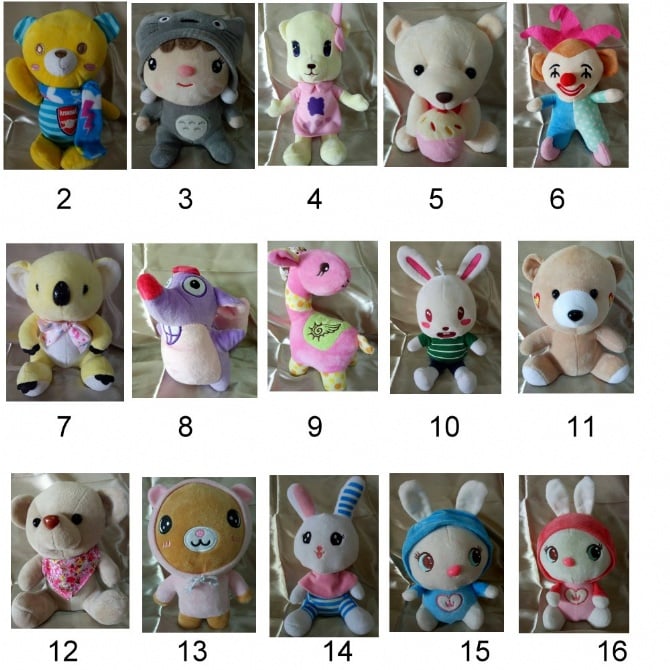 20cm +- soft toys teddy bear pig shinchan
