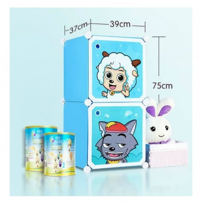 Cabinet 2 Cubes big big wolf DIY Wardrobe