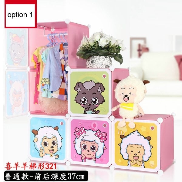 Cabinet 6 Cubes big big wolf DIY Wardrobe