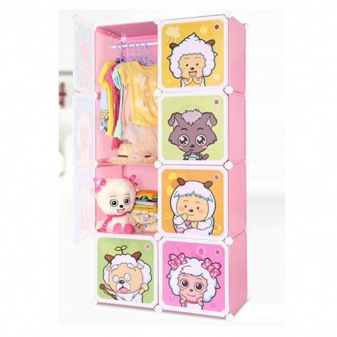 Cabinet 8 Cubes big big wolf DIY Wardrobe