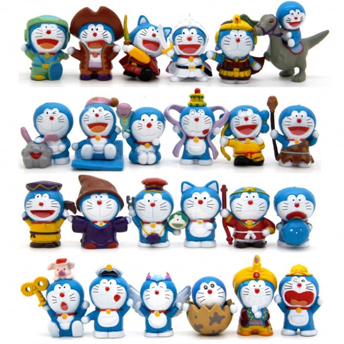 Doraemon 24Pcs in set limited edition collection
