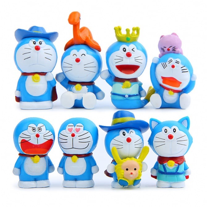 Doreamon 8Pcs in set limited edition collection