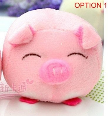 CUTE PIG SOFT TOYS 7-8CM