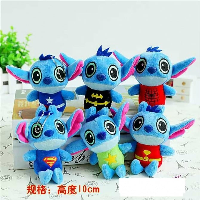 6 in 1 stitch soft toys
