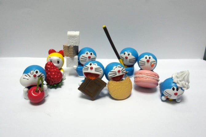 Doraemon 8pcs collection