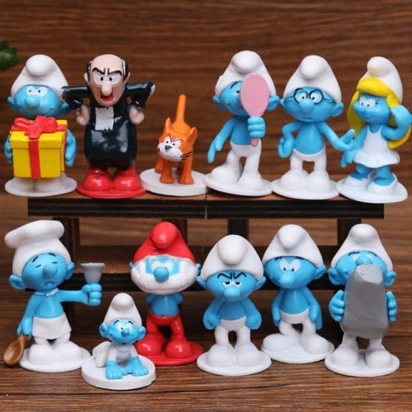 The Smurfs 12pcs collection
