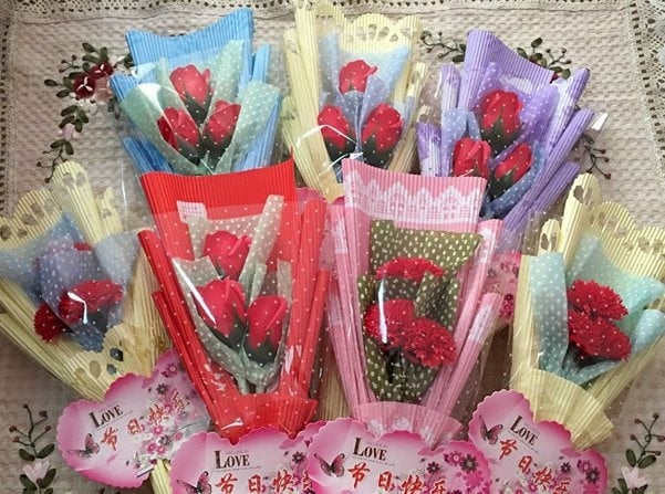 flower Bouquet with or without bear or boxes