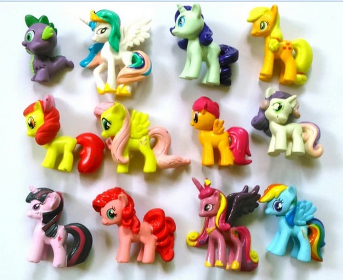 My little pony 12pcs collection + Pony sticker