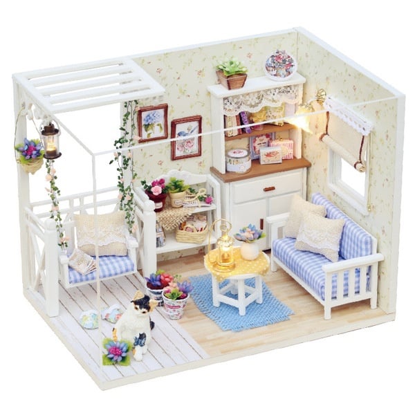DIY Miniature room kitten diary with Cover