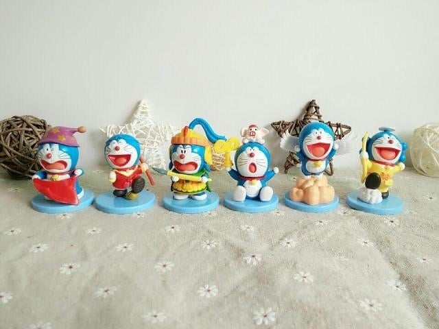 Doraemon 6 in 1 limited edition collection cake topper