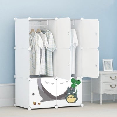Cabinet 6 Cubes TOTORO DIY Wardrobe