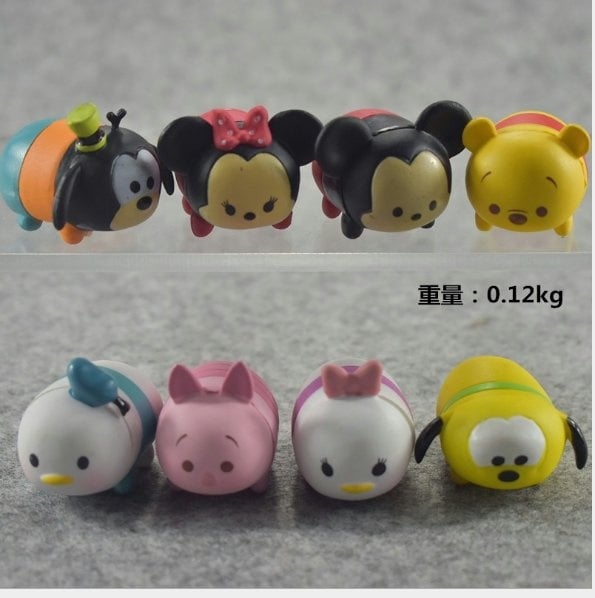 8 IN 1 Tsum Tsum Figurine Set / Cake Topper