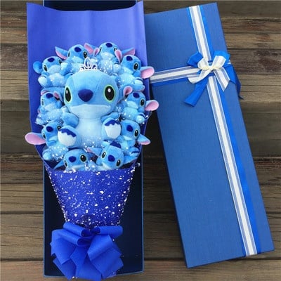 1 big 10pcs stitch bouquet with gift box