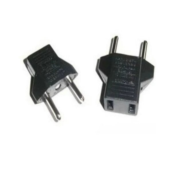 2pin 2pcs travel plug adapter