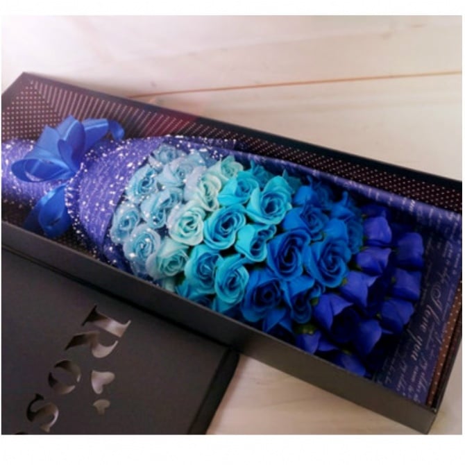 51pcs Soap Flower and Gift box
