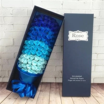 99pcs Soap Flower and Gift box