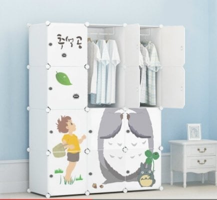 Cabinet 12 Cubes TOTORO DIY Wardrobe