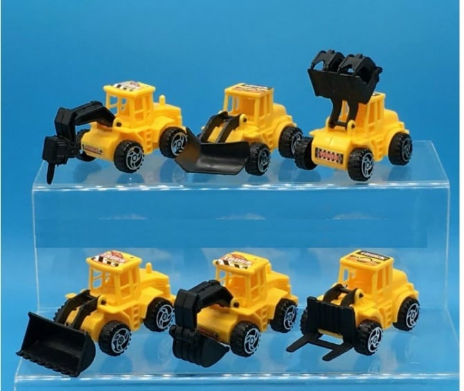 6  IN 1 cars Figurine Set / Cake Topper