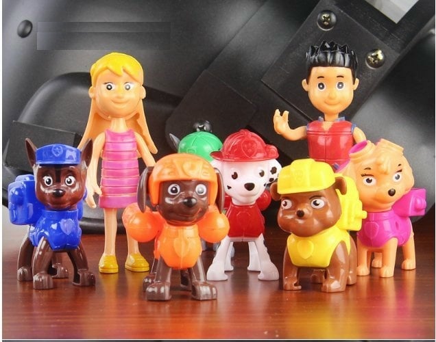 8 in 1 paw patrol Cake topper