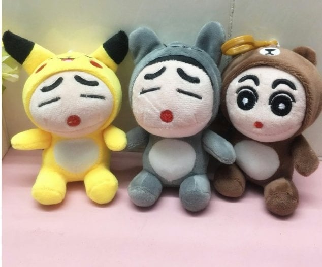 3 IN 1 Shin chan soft toys 11-12cm