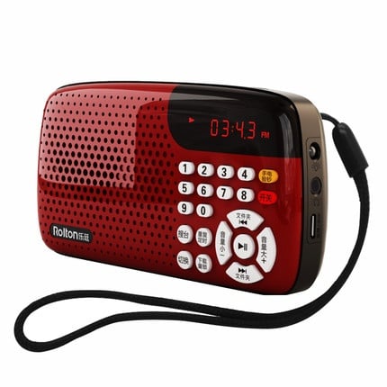 Rolton branded 18-20hrs Mini Radio /MP3 player/ FM Radio