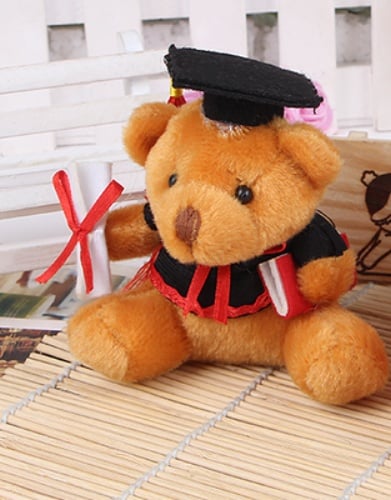 Graduation konvo teddy Bear 9-10CM D1