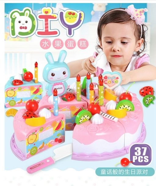 Education DIY Fruit cate 27pcs for children