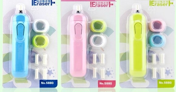 Eletric Auto Eraser free 20pcs Eraser refill