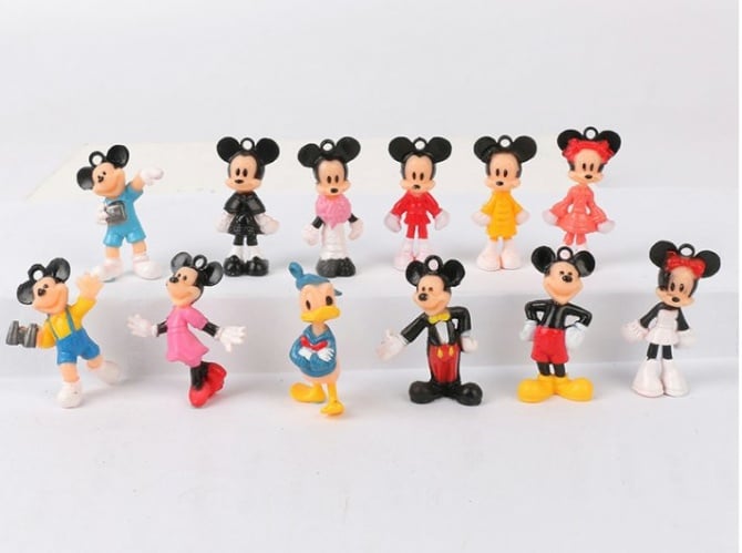 12 in 1 Mickey Minnie cute collection / Cake topper