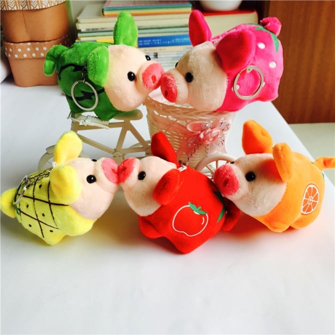 fruit pig soft toys D2