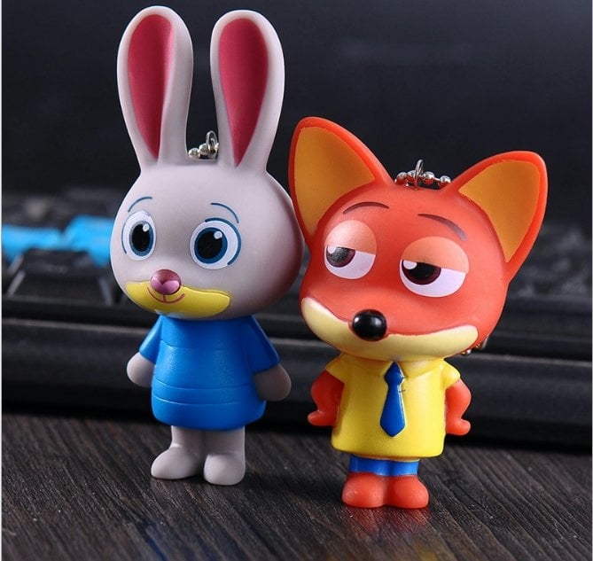 zootopia cake topper