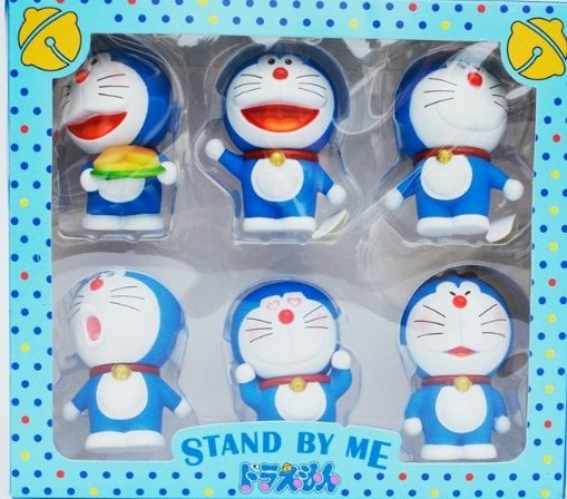 Doraemon Figurine Set Cake Toppe in boxes D1